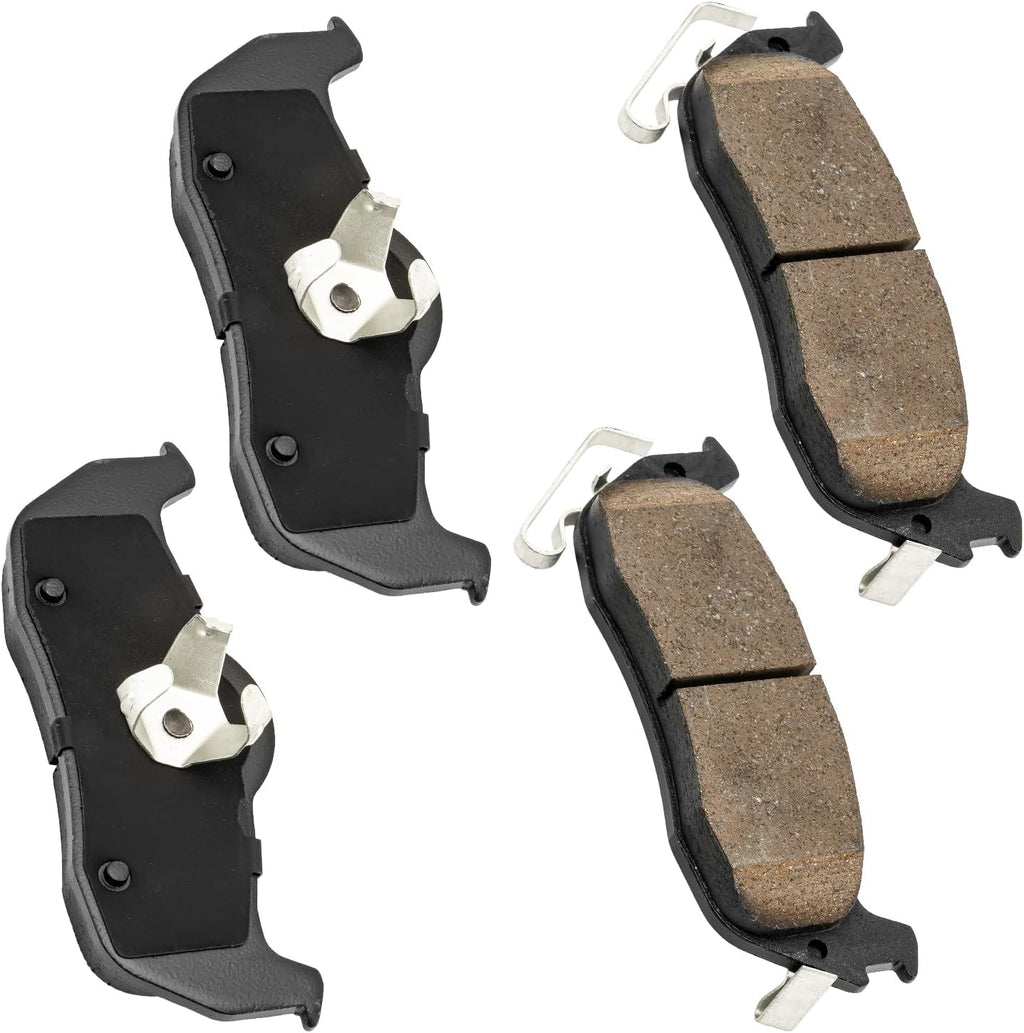 KAX Rear Brake Kit, OE Brake Rotors 31329, Ceramic Brake Pads D1041 Fits TITAN 2004-2015, Armada 2005-2015, QX56 2004-2010, Pathfinder Armada 2004, Automotive Replacement Brake Kit