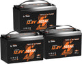 Litime 12V 165Ah Dual Purpose LiFePO4 Lithium Marine Starting Battery, 1200CCA, Deep Cycle Cranking & Storage Battery for Boat, Group 31, Compatiable with Mercury, Honda, Suzuki, Evinrude 3-Pack
