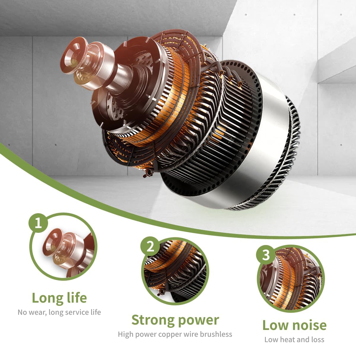 Lightweight Lawn Mower, High-Power Brushless Motor, Cordless Lawn Mower, Suitable for Multiple Scenarios, 2 Lithium Batteries, Grass Box, Charger, Operating Manual