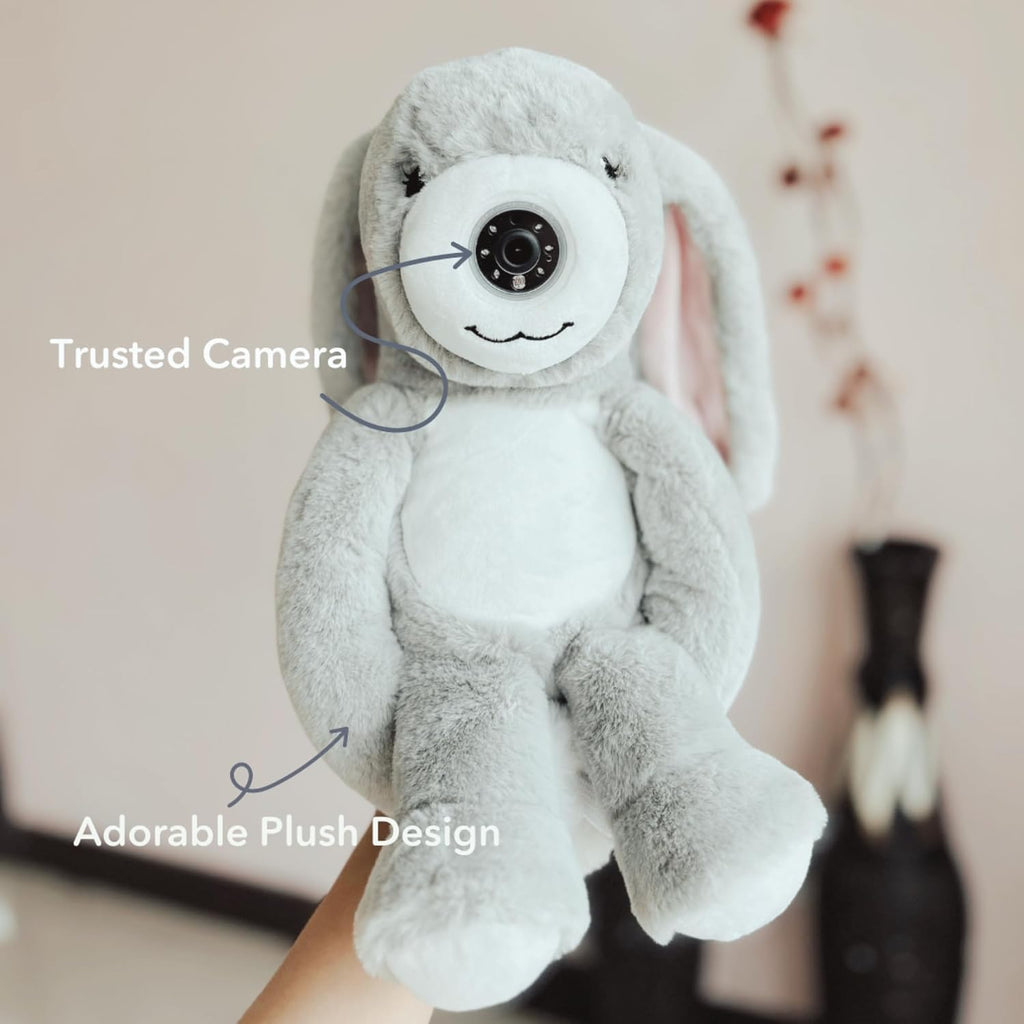 zooby Car Baby Monitor Helps Reduce Distracted Driving! Our Cuddly Plush Monitor That Babies Love Serves as a Soothing Companion for Baby so You Can Drive with Complete Peace of Mind - Jordan Giraffe