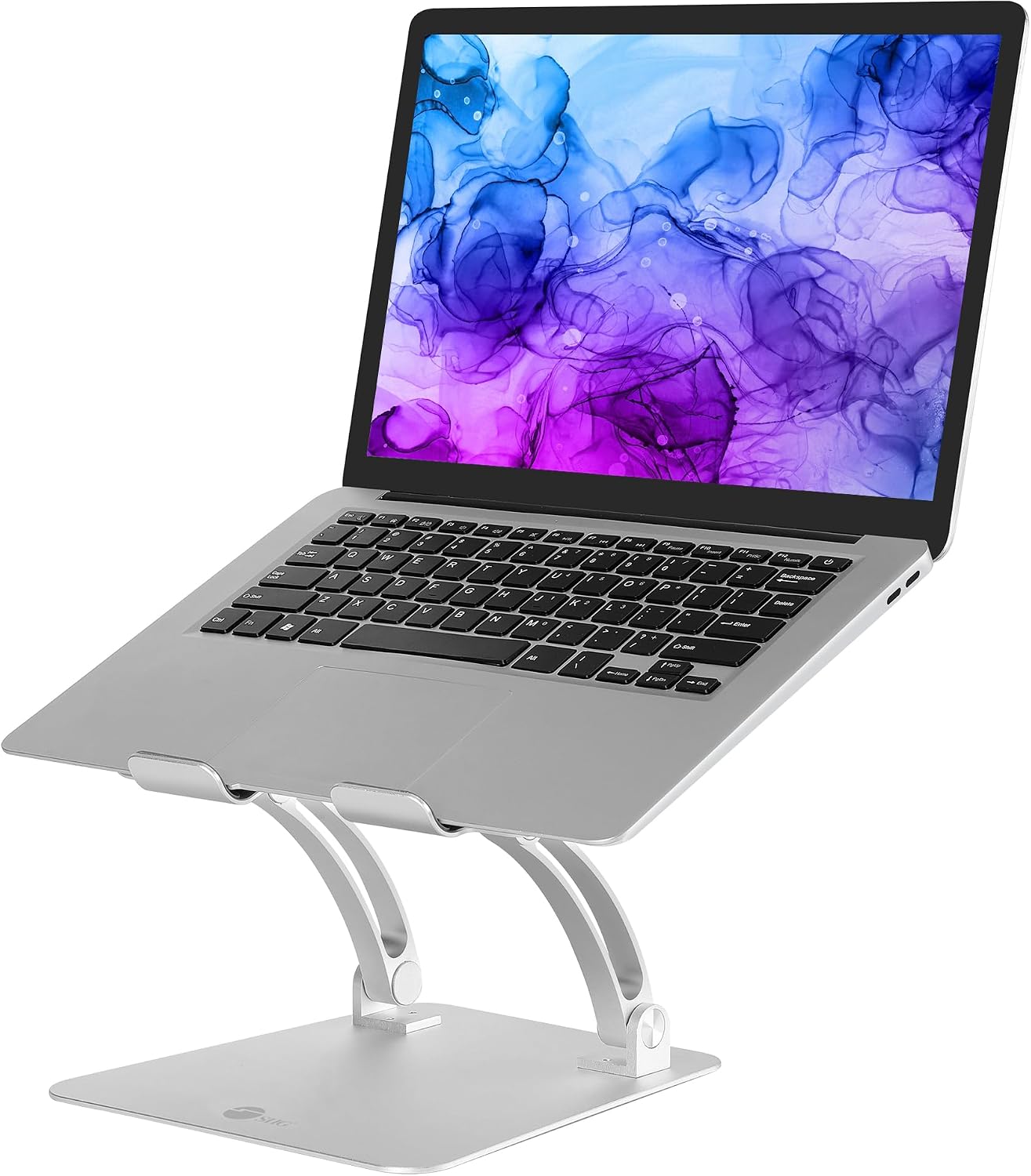 SIIG Adjustable Aluminum Laptop Stand for MacBook and PC