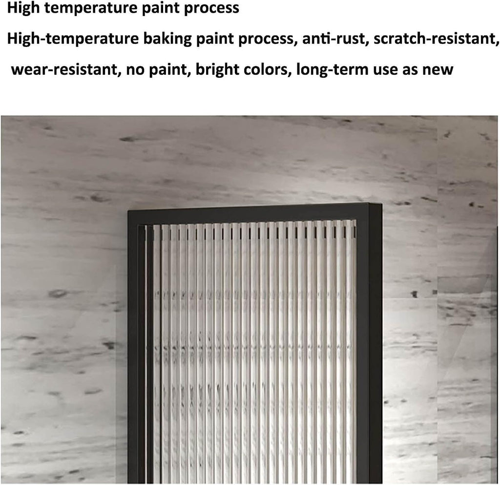 Urinal Partition Protection Screen Wall, Hanging Men's Urinal Privacy, Screen, Toilet Partition, Suitable for Bathroom, Hotel (Black Wrought Iron 3pcs)