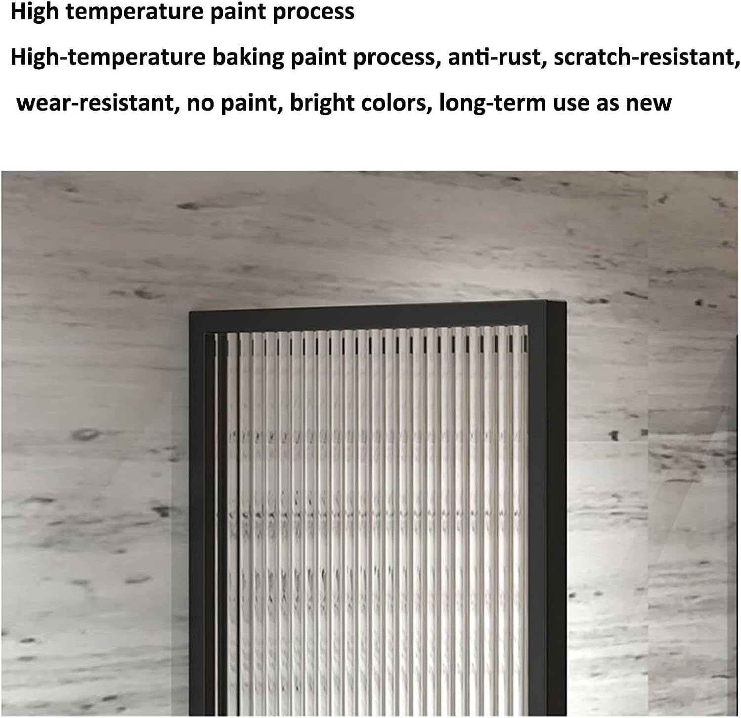 Urinal Partition Protection Screen Wall, Hanging Men's Urinal Privacy, Screen, Toilet Partition, Suitable for Bathroom, Hotel (Black Wrought Iron 3pcs)