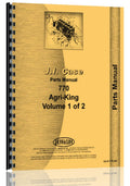 Case 770 Agri King Tractor Parts Manual