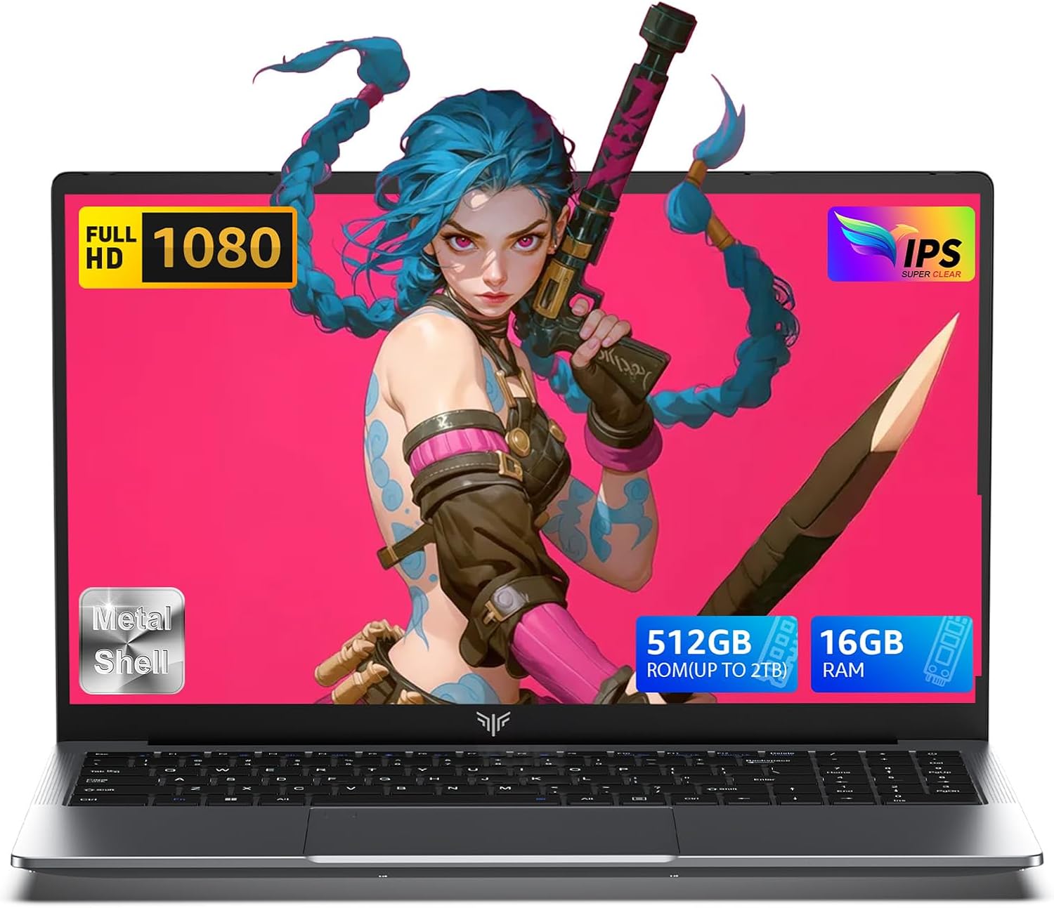 ACEMAGIC 2025 Laptop, Laptop Computer with Intel N95 Processor(Up to 3.4GHz), 16GB DDR4 512GB SSD Windows 11 Laptop, 15.6' IPS 1080P, USB3.2, Long Battery Life