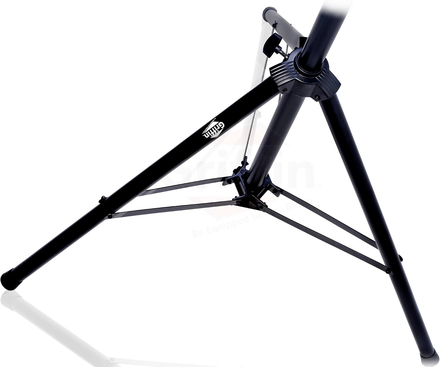 GRIFFIN Lighting Truss Stands (Hand-CrankUP PRO) with T Adapters – DJ Booth Kit & Trussing System for Light Cans & Speakers – Pro-Audio Stage Platform Hardware Mounting Package