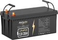 12V 200Ah Lithium Battery LiFePO4 Deep Cycle Battery, Up to 8000+ Cycles Rechargeable Batteries With Built-in 200A BMS, 12 Volt Lithium Batteries for RV, Trolling Motors, Solar System and More