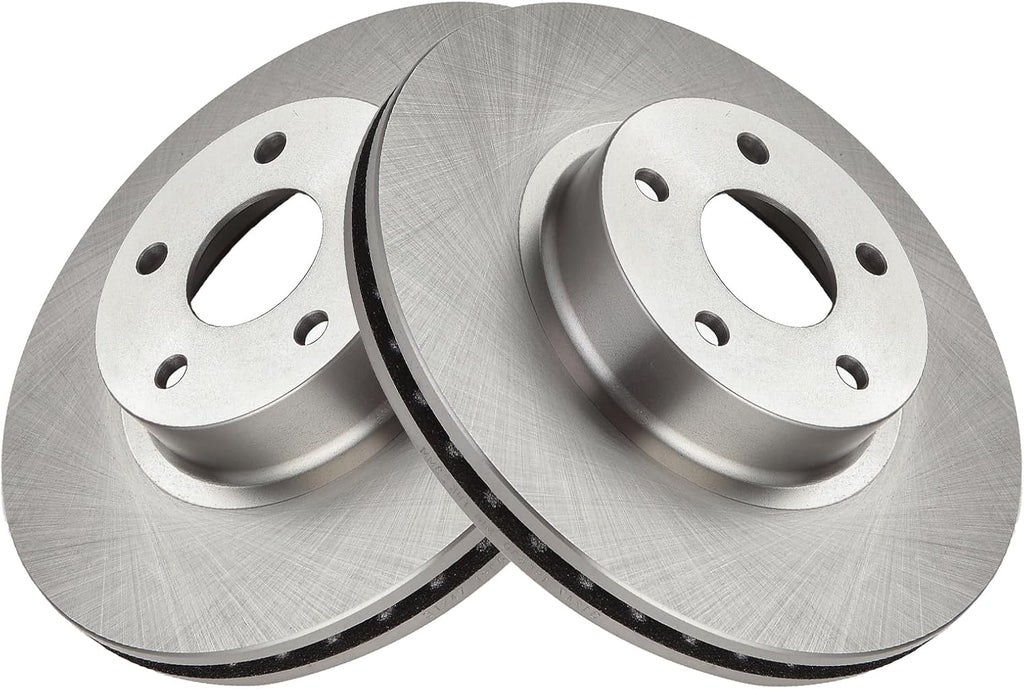 TRQ Front and Rear Brake Pad and Rotor Set Ceramic Compatible with 2012-2016 Subaru Impreza