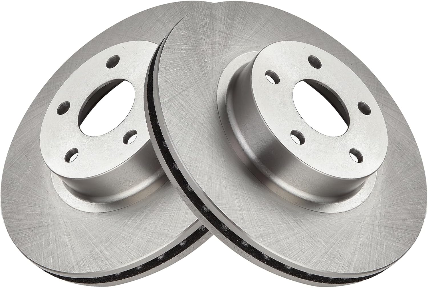TRQ Front and Rear Brake Pad and Rotor Set Ceramic Compatible with 2012-2016 Subaru Impreza