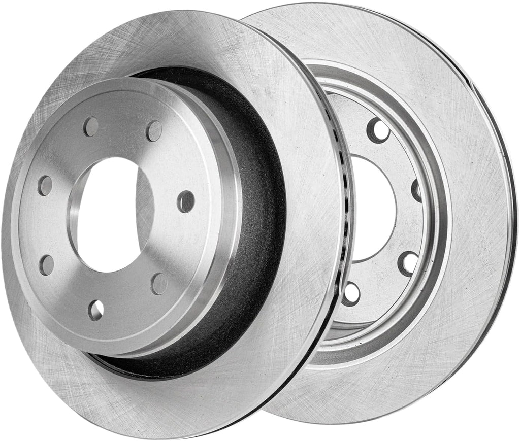 Detroit Axle - 10pc Brake Kit for 2012 2013 2014 Ford F-150, Disc Brakes Rotors Ceramic Brake Pads with Hardware Replacement : 13.78' inch Front and 13.70' inch Rear Rotors