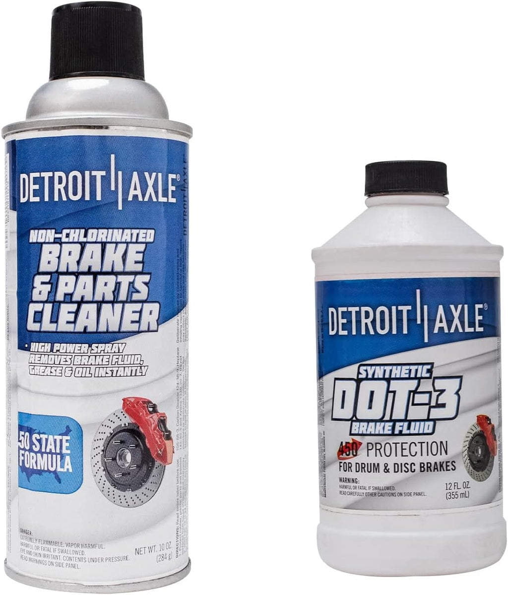 Detroit Axle - [5-Lug] Rear Brake Kit for 2009-2010 Chevy Cobalt Pontiac G5 2009-2011 HHR Brake Drums Brakes Shoes Replacement