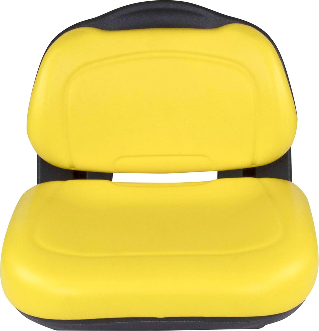 Yellow Tractor Seat AUC13500 - AM136044 - Fits John Deere X300 X300R X304 X320 X324 X340 X350 X354 Riding Lawn Mower Seat AM131531 - AM131157 - AUC11188 - B1AM136044 and AM134543