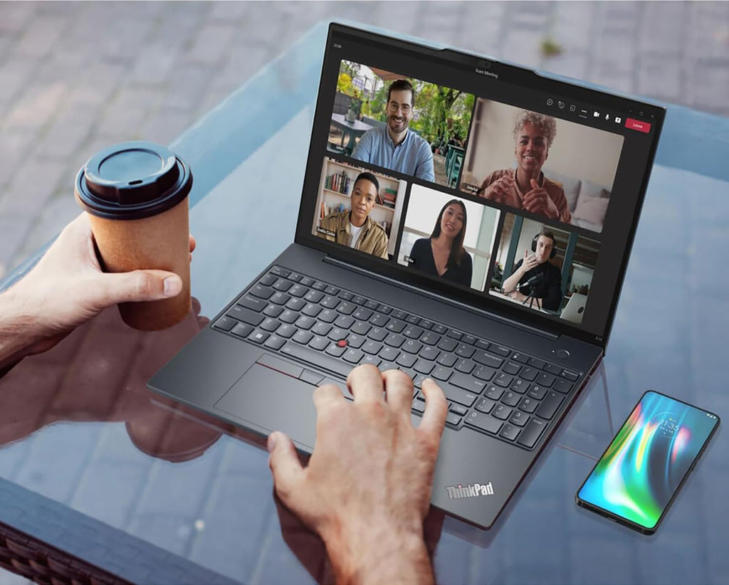 Lenovo ThinkPad E16 Gen 2 Business Laptop Computer, AMD Ryzen 7 7730U, 16GB DDR5 RAM, 1TB PCIe SSD, 16' FHD+, WiFi 6E, Backlit KB, Fingerprint Reader, Windows 11 Pro (Renewed)