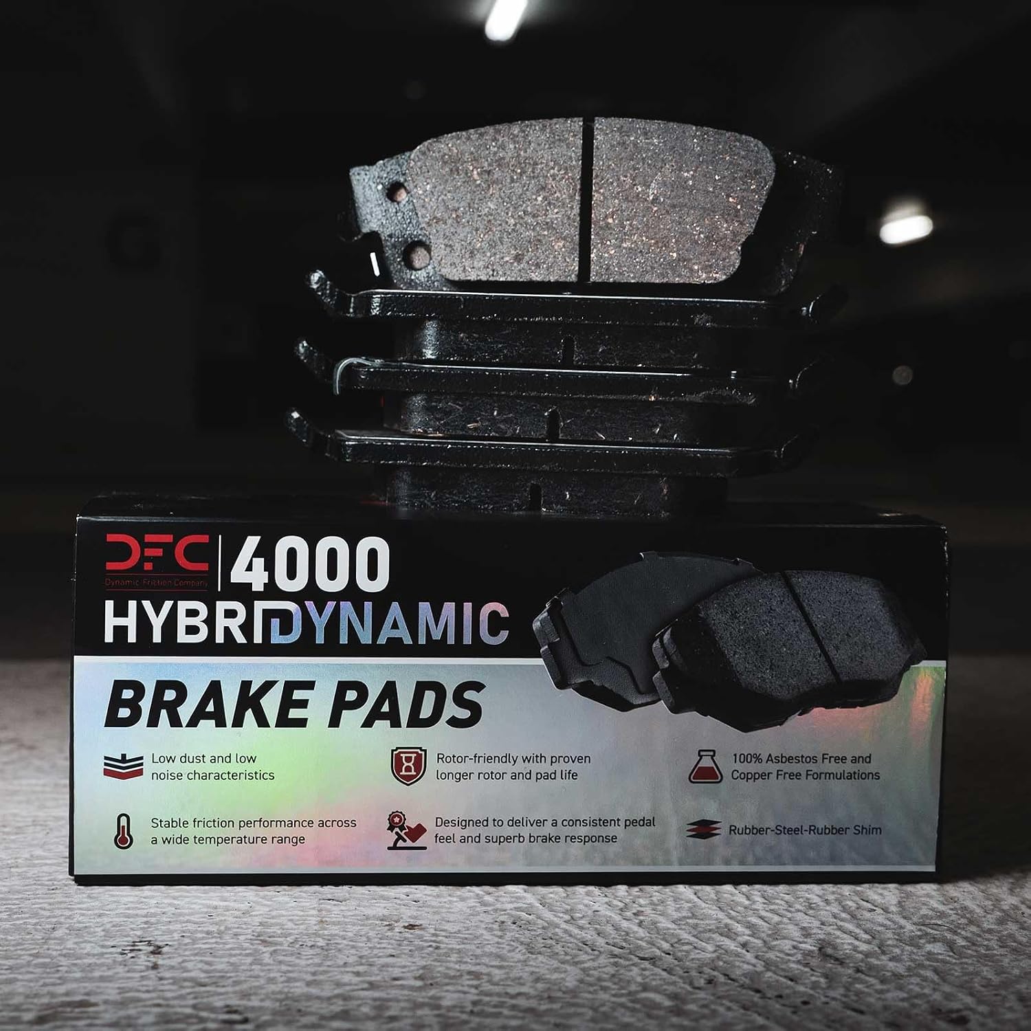Dynamic Friction Company Brake Kit For 2009-2014 Hyundai Sonata; 2013-2016 Kia Optima| Front and Rear 4000 HybriDynamic Brake Pads and Rotors Kit
