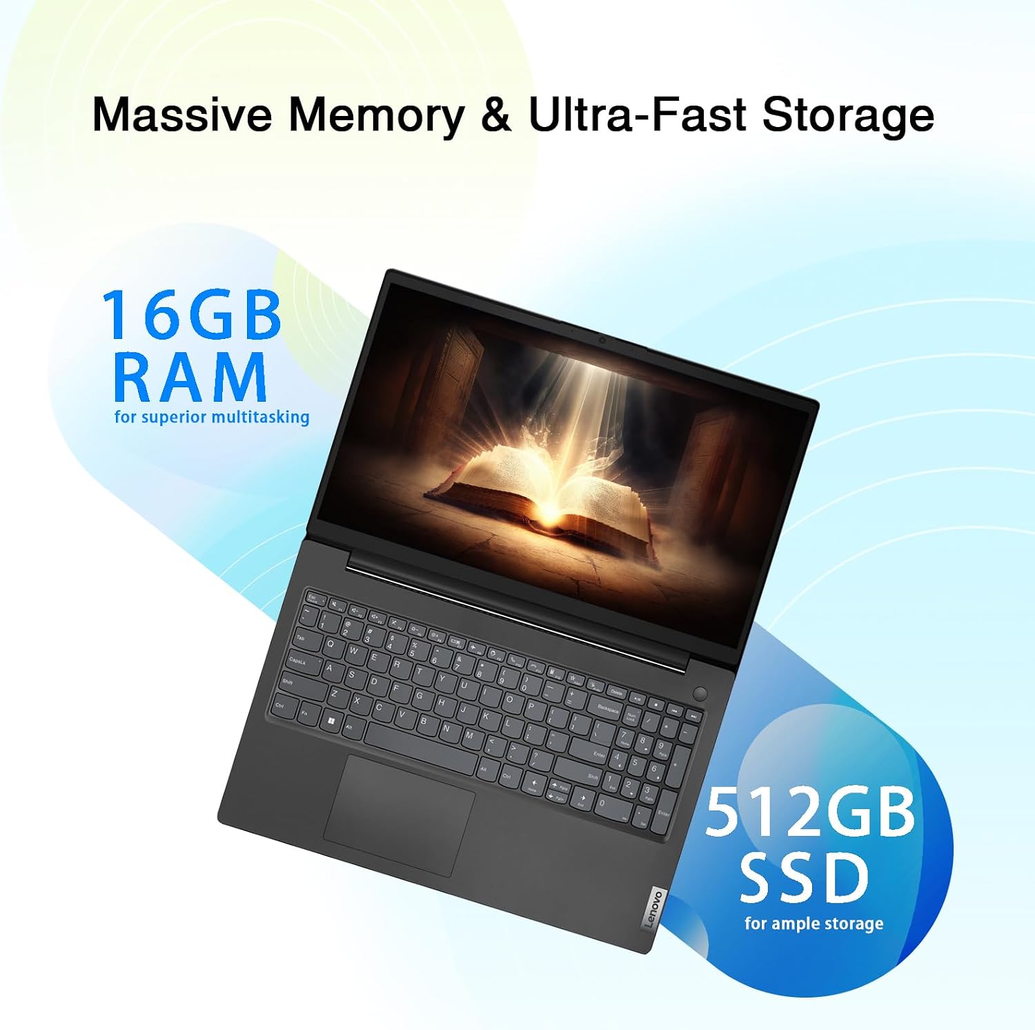 Lenovo V15 Business Laptop | Intel Pentium N6000 4-core Processor | 15.6 FHD (1920 x 1080) | 16GB RAM | 512GB PCIe SSD | WiFi-6 | Military Durability | Ethernet RJ-45 | Anti-Glare | Windows 11 Pro