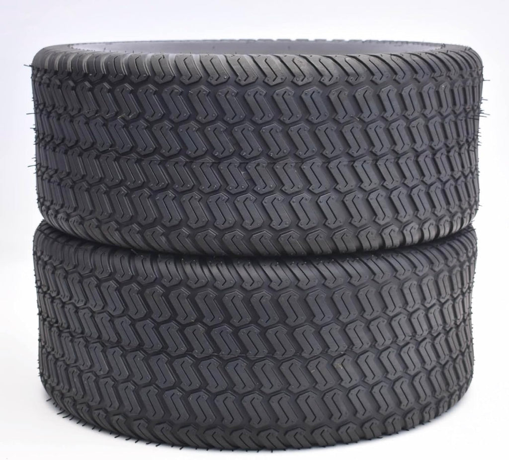 Dayrim 20x10-8 Lawn Mower Tires, Set of 2, 4-Ply Tubeless Turf Tread, for Garden Tractor & Riding Mower,Golf Cart Tires (20x10-8 (pack of 2))