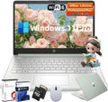 HP 14'' Business Laptop Computer - Windows 11 Pro & Microsoft Office Lifetime License, Intel Processor N150, 14 inch HD Laptop, AI-Powered, 12 Hr Batter (8GB RAM | 128GB UFS | 256GB Extend Micro SD)