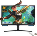Samsung Odyssey 28-Inch UHD(3840 x 2160) Gaming Monitor | Built-in Speakers | HDR 400 144Hz 1ms | G-Sync and FreeSync Premium Pro Compatible | Wi-Fi 5 | Smart TV | Includes Remote Control