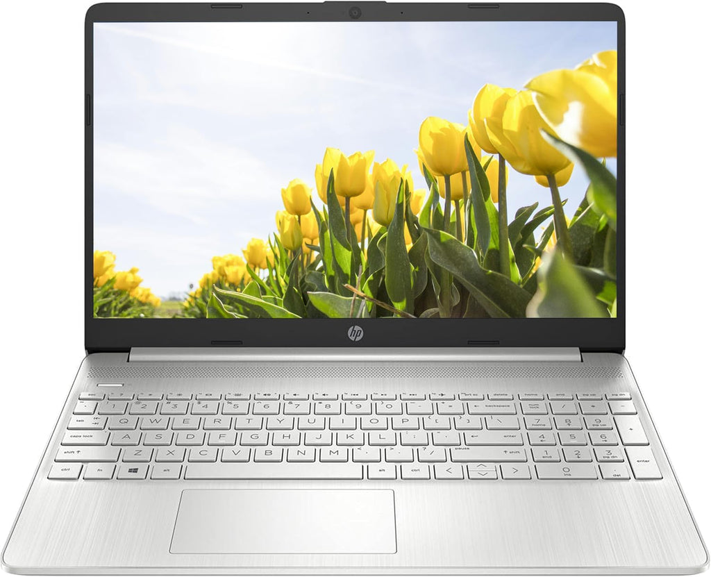 HP Portable 15.5' Full HD IPS Laptop, Intel i7 Processor Up to 4.69GHz, 8GB DDR4, 512GB SSD, HDMI, Windows 11 OS, Dale Silver (Renewed)
