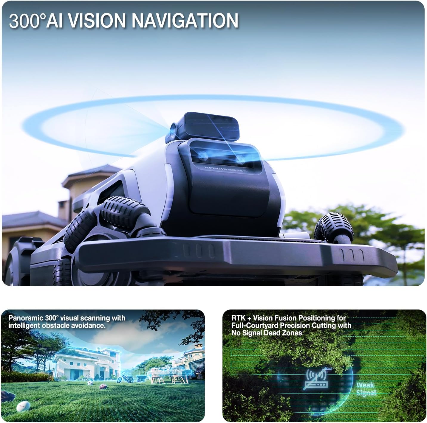Robotic Lawn Mower Tron 15AH