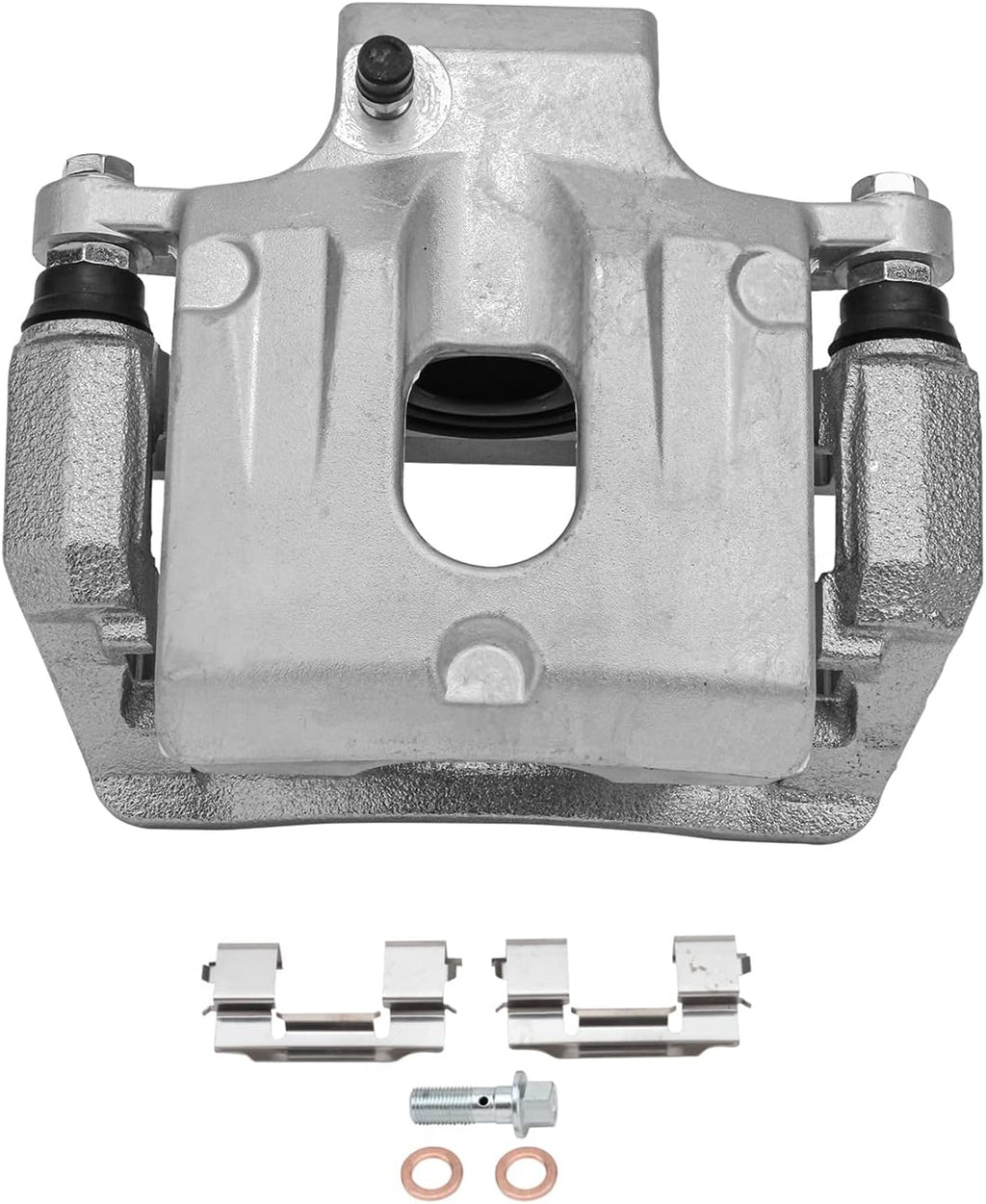 Detroit Axle - Rear Disc Calipers + Brake Pads Replacement for 2007-2016 Chevrolet Traverse GMC Acadia Buick Enclave Saturn Outlook - 6pc Set