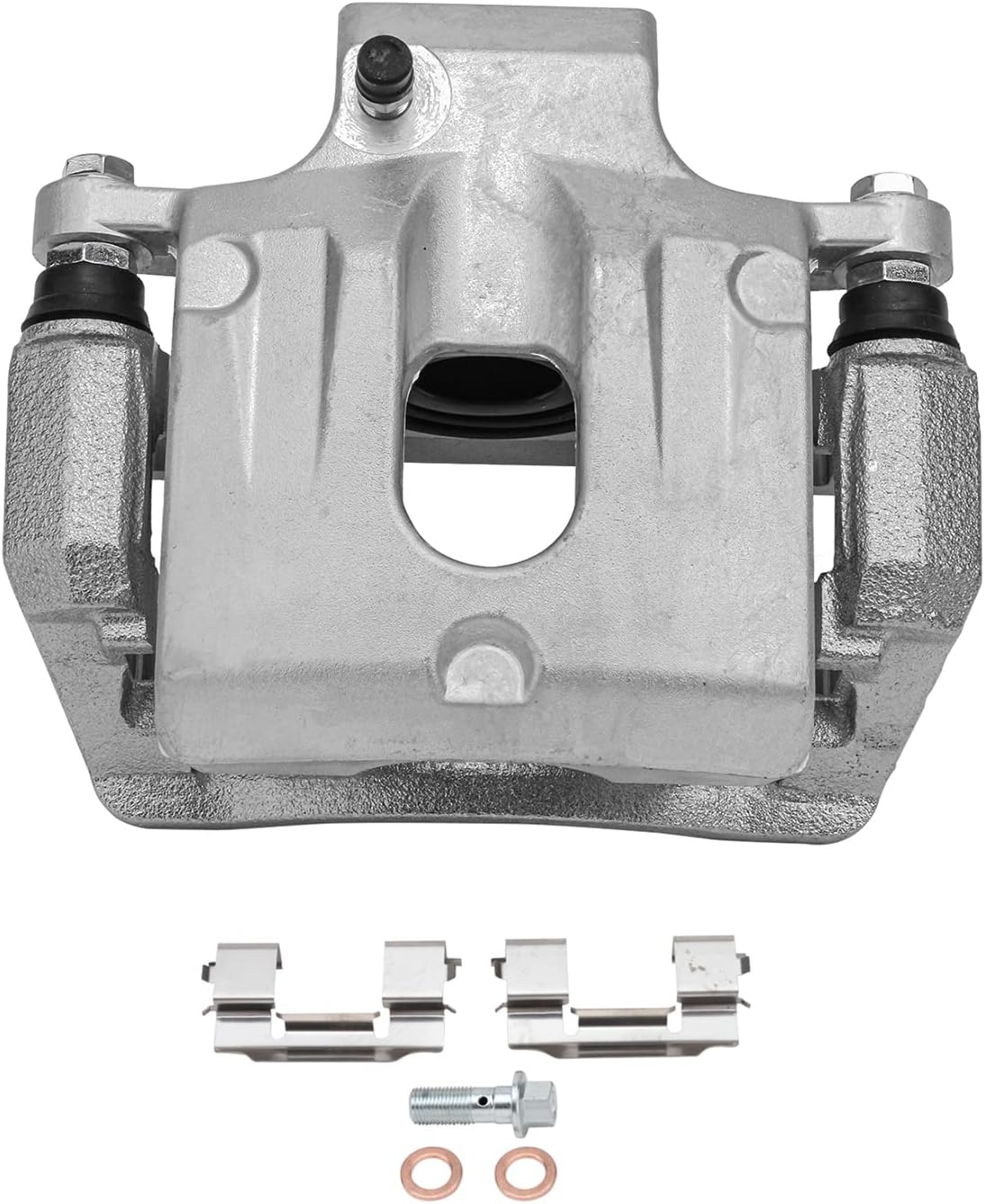 Detroit Axle - Rear Disc Calipers + Brake Pads Replacement for 2007-2016 Chevrolet Traverse GMC Acadia Buick Enclave Saturn Outlook - 6pc Set
