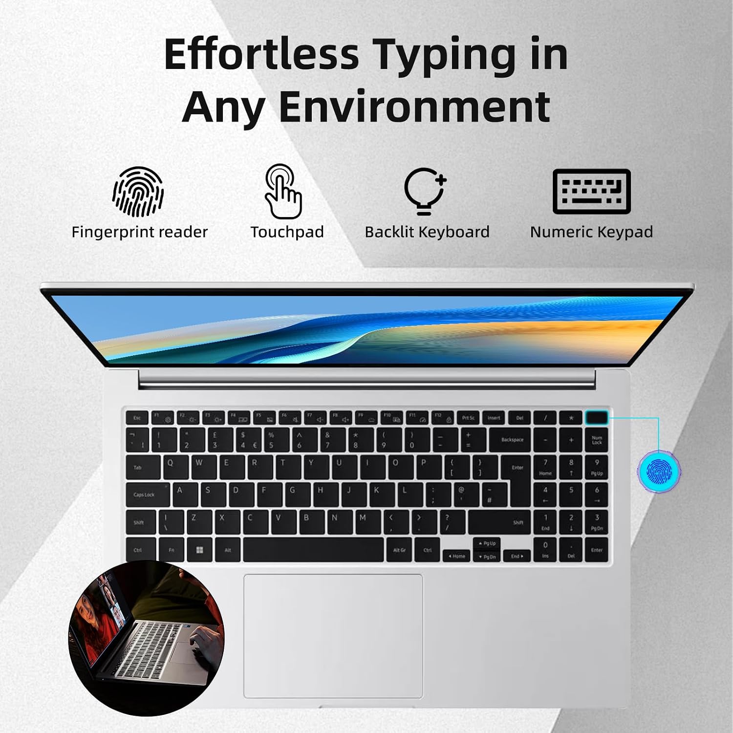 Samsung Galaxy Book4 Business Laptop - Win 11 Pro, 15.6' FHD Display, Intel 10-Core 7-150U(Beats i7 1355U), 16GB RAM, 1TB SSD, Backlit Keyboard, Fingerprint, Long Battery Life, W/Redragon Accessory