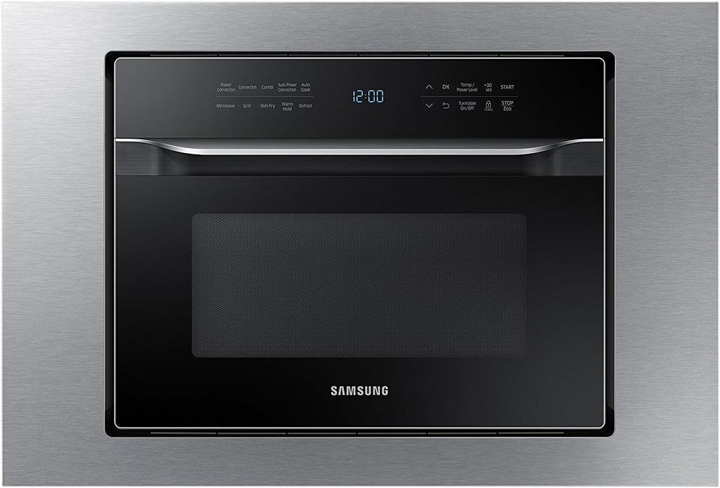 SAMSUNG 30' Microwave Trim Kit for 1.2 Cu. Ft. Counter Top Convection Microwave (MC12J8035CT) for Seamless Built-In Look, MA-TK3080CT, Stainless Steel