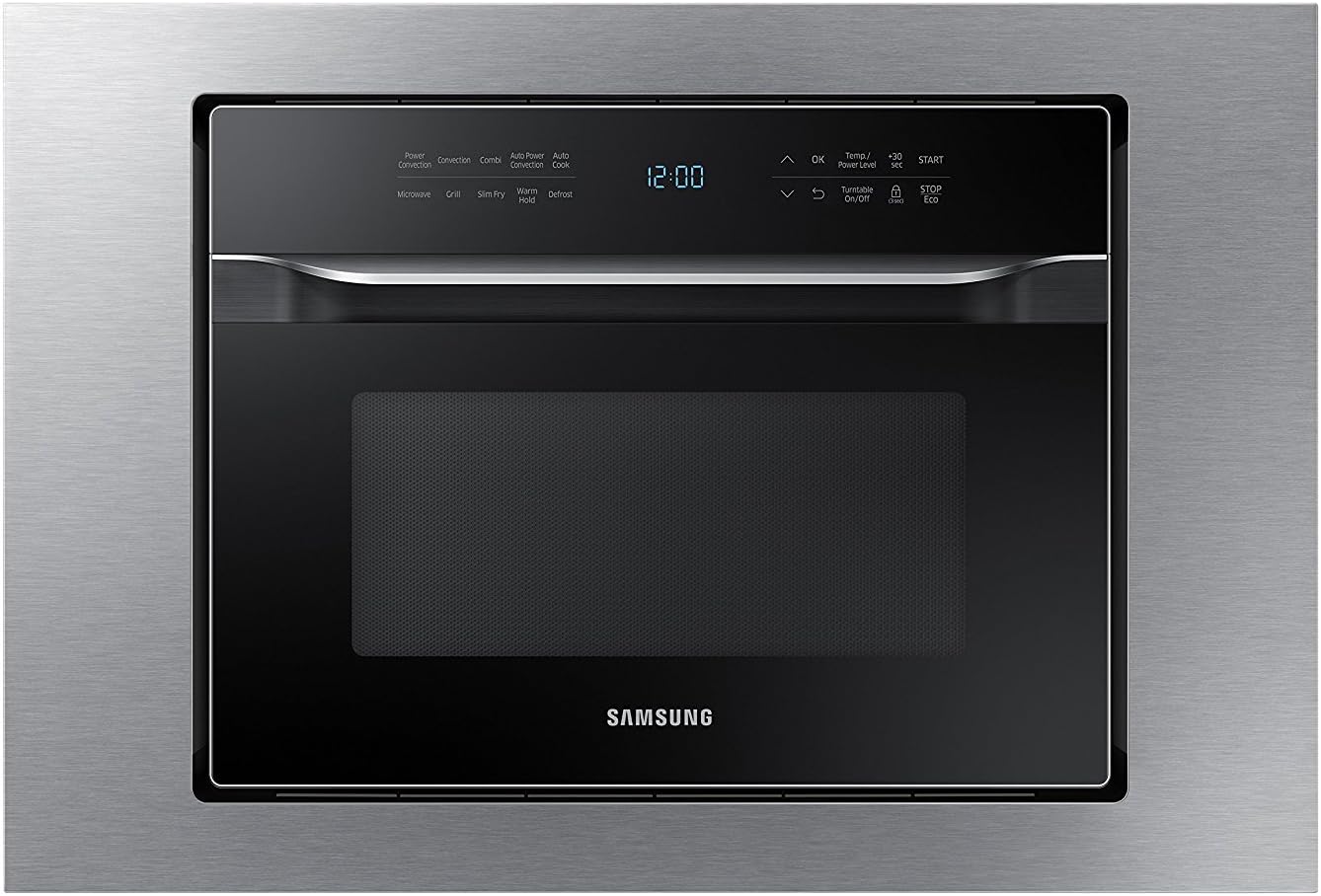 SAMSUNG 30' Microwave Trim Kit for 1.2 Cu. Ft. Counter Top Convection Microwave (MC12J8035CT) for Seamless Built-In Look, MA-TK3080CT, Stainless Steel
