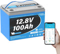 12V 100Ah Trolling Motor LiFePO4 Battery, 120A BMS, Max. 1280Wh Lithium Iron Phosphate Battery with up to 15000 Cycles & 10 Years Lifespan for Trolling Motor, RV, Marine, Solar off Grid