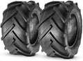 MaxAuto 23x10.50x12 Super Lug Riding Lawn Mower Tires, 23x10.50-12 Lug Ag Tire for Garden Farm Riding Mower, 23-10.5-12 Ag Farm Tractor Turf Tire, 6Ply Tubeless, 1760 lbs Capacity, Set of 2