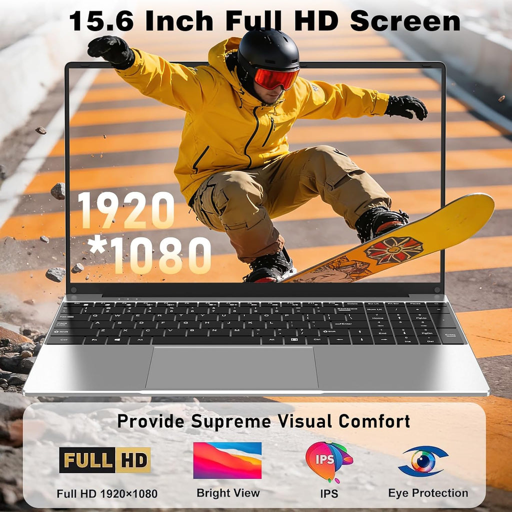 Core i5 Laptop Computer 2026 New, 15.6 Inch Window 11 Pro Lap Top PC 16GB RAM 1TB SSD, 2-Year Warranty, Office 365, FHD 1920*1080 IPS Display, Backlit Keyboard, WiFi5 BT4.2 USB, UHD Graphic