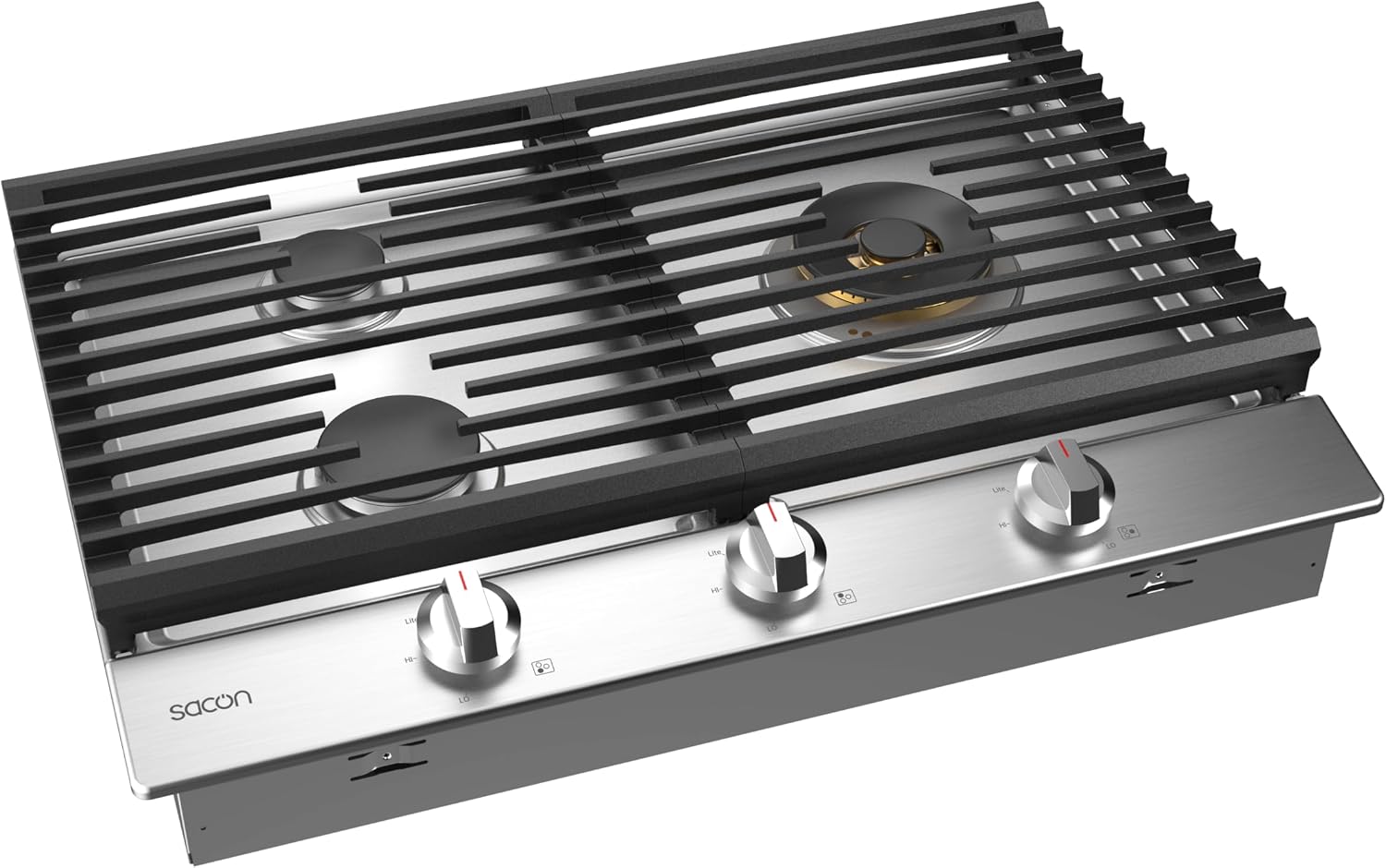 Sacon 30' Flower Series String Grill Pro Gas Cooktop With LP Convert Kit (String Grill Pro)