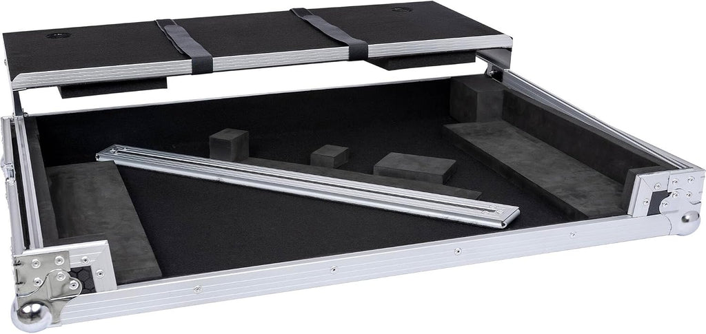 Pioneer DDJ-FLX10 4-Deck DJ Controller Bundle with Headliner HL10010 Classic Dual-Tone Flight Case | Rekordbox + Serato DJ Pro | Road-Ready Controller with Exact-Fit Custom Interior Protection