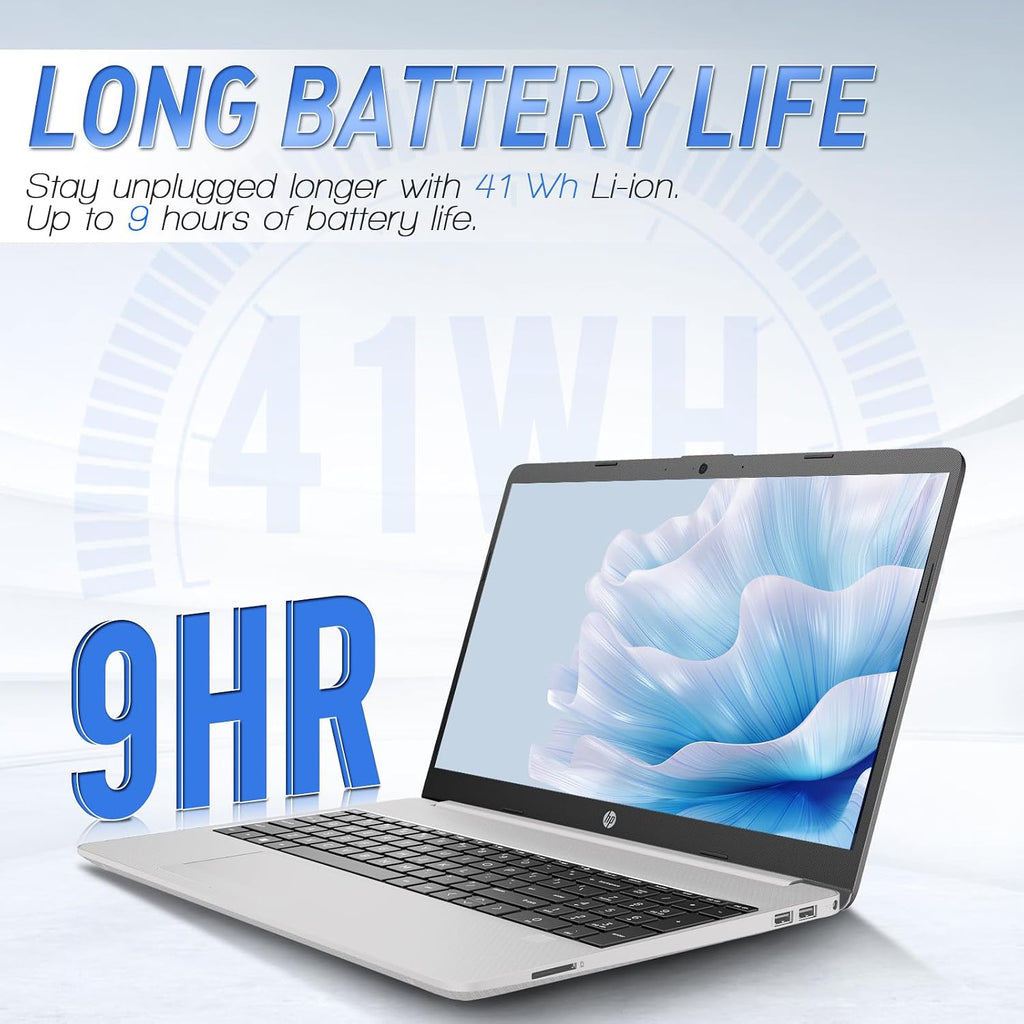 HP 15 Slim Copilot Ready AI Laptop • Intel AI-Powered 4-Core Processor • Intel UHD Graphics • 16GB RAM • 256GB SSD • Type-C • Long Battery • LifeAnti-Glare • Win 11 Pro
