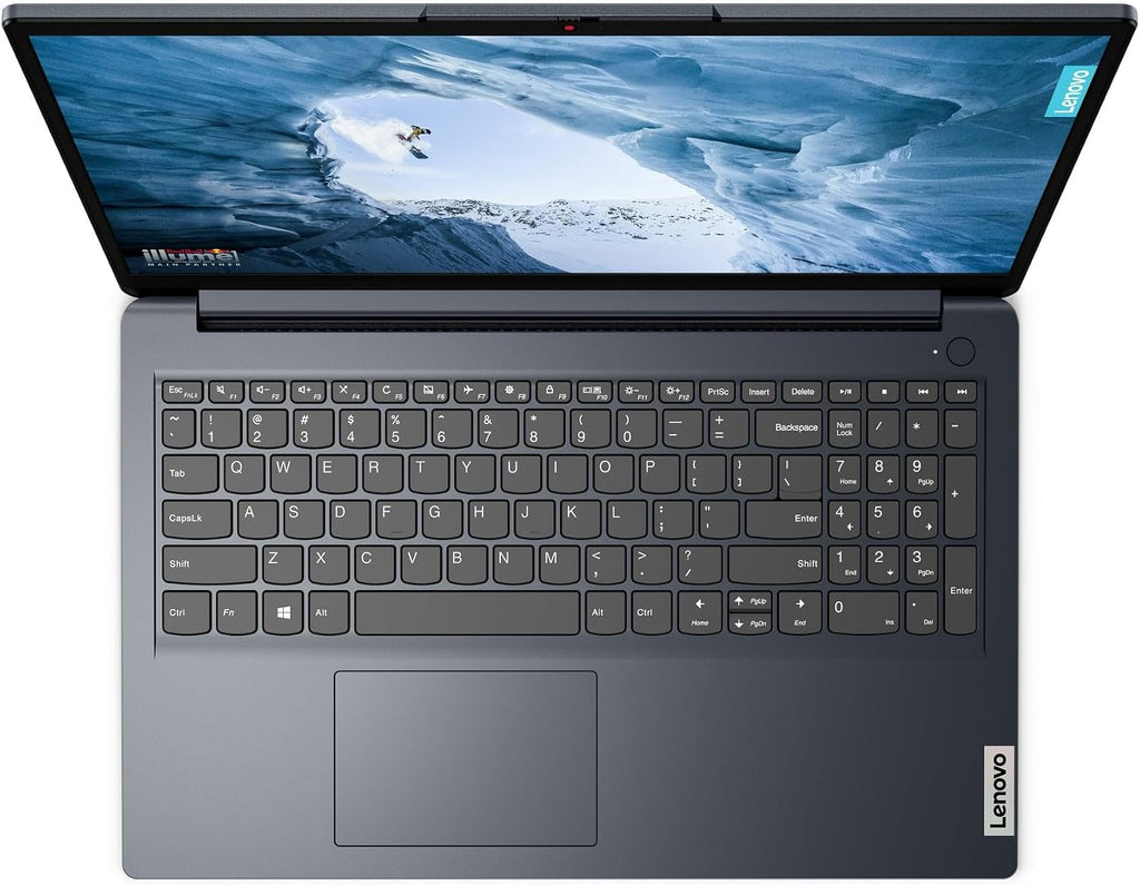 Lenovo 2025 Laptop | IdeaPad 1 | 15.6' 1920x1080 | AMD-4 Core Ryzen 5 7520U | AMD Radeon 610M Graphics |8GB LPDDR5 | 1TB SSD | Windows 11 Home | Wi-Fi 6 - BT 5.2-720p HD Camera - Abyss Blue