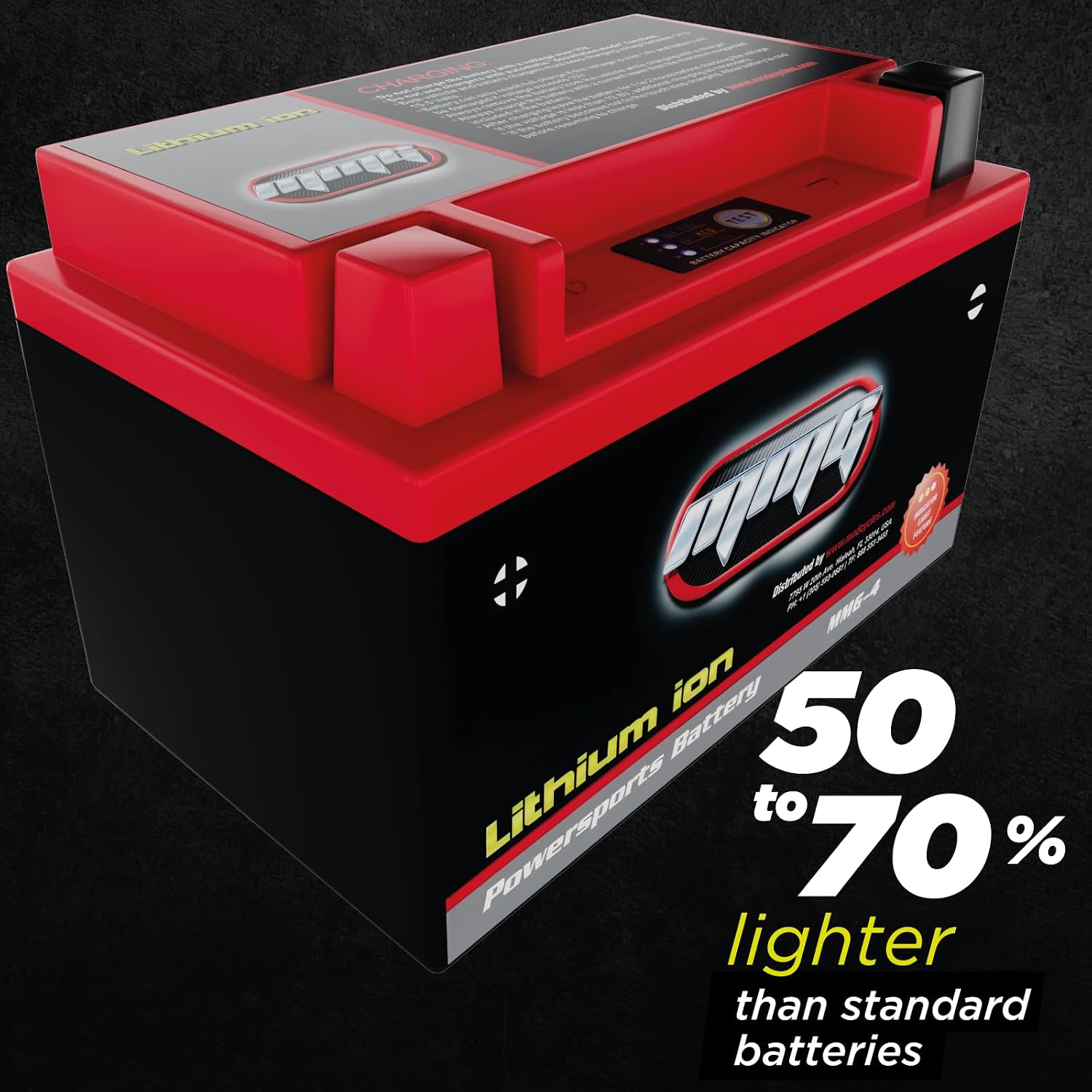 MMG YTZ14S Z14S Lithium Ion Sealed Factory Activated Powersports Battery 12V CCA 300 for Motorcycle BMW Honda KTM Yamaha (MMG4)