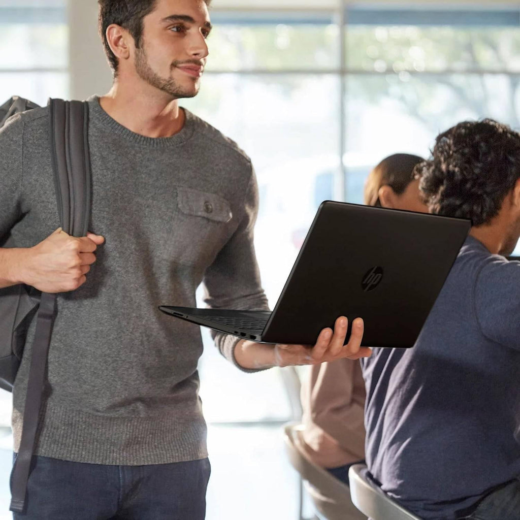HP 15 Laptop(Include 1 Year Office 365), 16GB RAM, 512GB SSD, 15.6' FHD 1080p IPS Display, AMD Athlon Silver 3050U Processor, Ethernet Port RJ-45, SD Card Reader, Windows 11 Pro, WOWPC Recovery USB