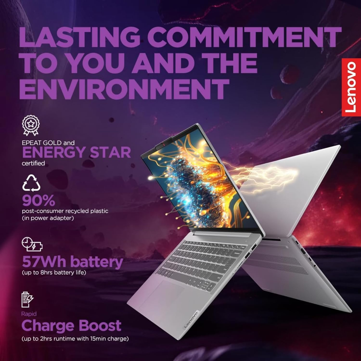 Lenovo 15.6 Touchscreen IdeaPad • Intel 6-Core CPU • FHD (1920 x 1080) • Wi-Fi 6 • Bluetooth • Type-C • HDMI • Windows 11 (Windows 11 Home, 40GB RAM • 2.5TB SSD)