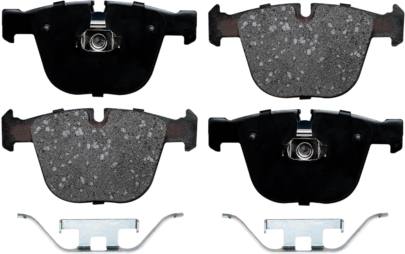 Detroit Axle - 8pc Brake Kit for 2007-2010 BMW X5 2008 X6, Disc Brakes Rotors Ceramic Brake Pads with Hardware Replacement: 13.70' inch Front and 13.58' inch Rear Rotor