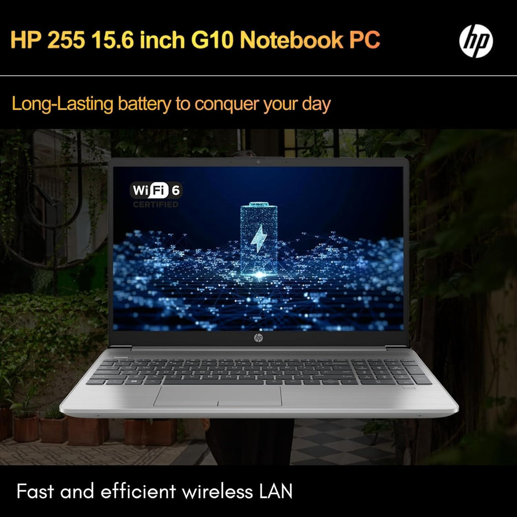HP 255 G10 Laptop for Home or Work, 16GB RAM, 1TB SSD, 15.6' Full HD, Ryzen 3 7330U (Beat Intel i5-1135G7), HDMI, USB-C, Win 11 Pro (32GB RAM | 1TB PCIe SSD)