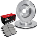 R1 Concepts Front Brake Kit Fits 2013-2019 Nissan Sentra| Optimum Oep Brake Pads and Blank Brake Rotors| 11.0' Front