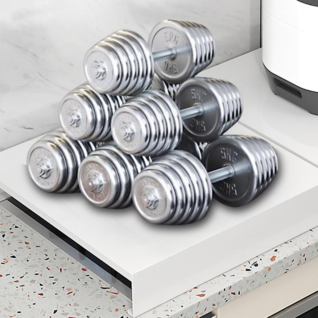 Stove Burner Covers Stovetop Cover White L-Shaped Folded Edge Induction Cooker Holder for Counter Space, Sink, Rv，Electric Stove(80x50x7 cm)