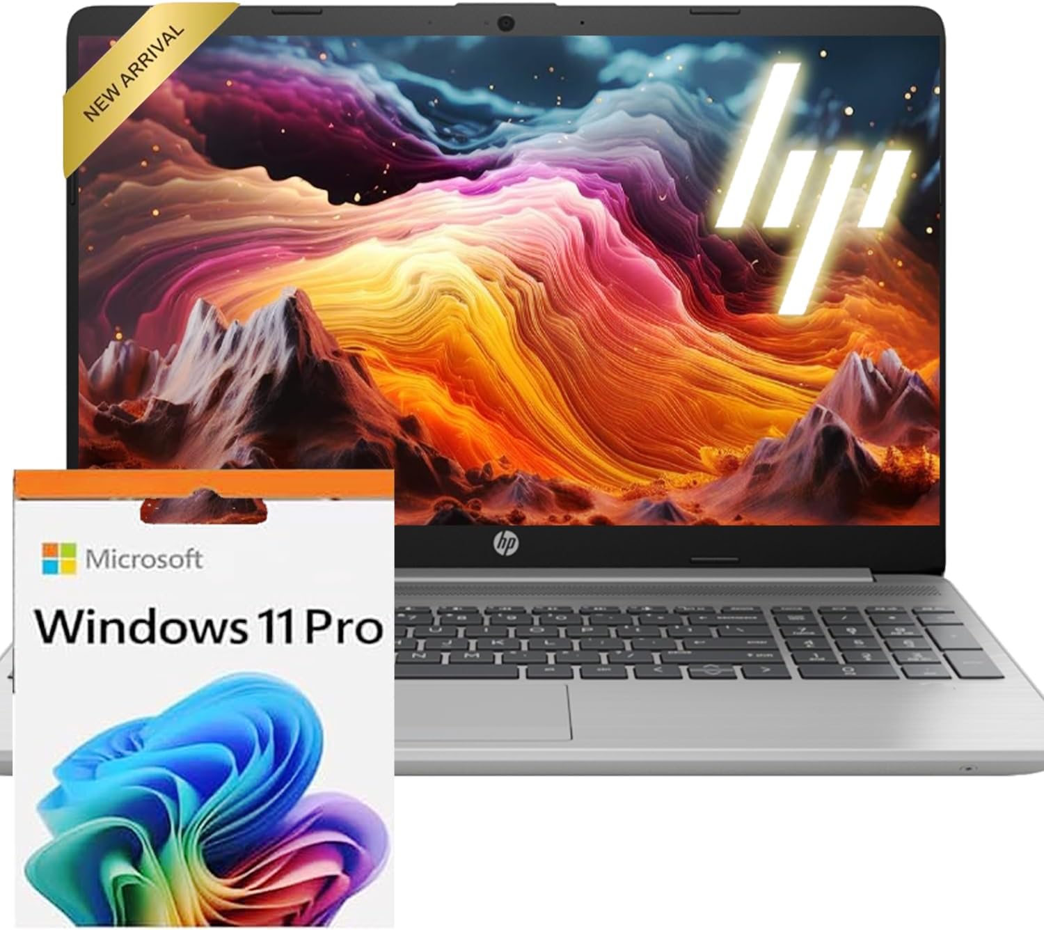 HP 255 G10 Laptop for Home or Work, 16GB RAM, 1TB SSD, 15.6' Full HD, Ryzen 3 7330U (Beat Intel i5-1135G7), HDMI, USB-C, Win 11 Pro (32GB RAM | 1TB PCIe SSD)