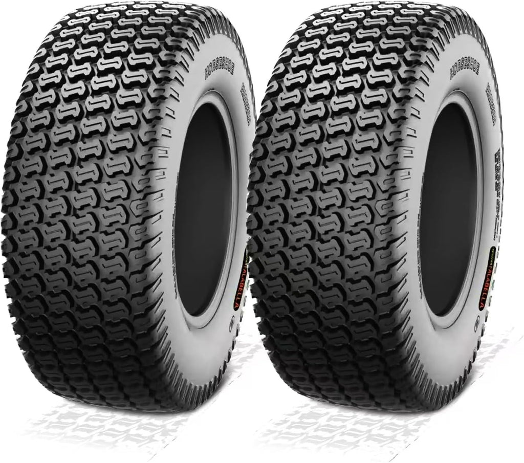 HORSESHOE FALABELLA 2 New 22x9.5-12 8PR LRD T198 TURF-KING LAWN MOWER GOLF TIRES Heavy Duty Color-Sidewall (22x9.50-12 8Ply)