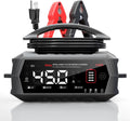 Haisito 45 Amp Car Battery Charger, 12V/24V Lithium LiFePO4 Battery Charger Automatic Battery Maintainer, Portable Smart Trickle Charger for Automotive Car Truck Motorcycle Lawn Mower Boat AGM Gel