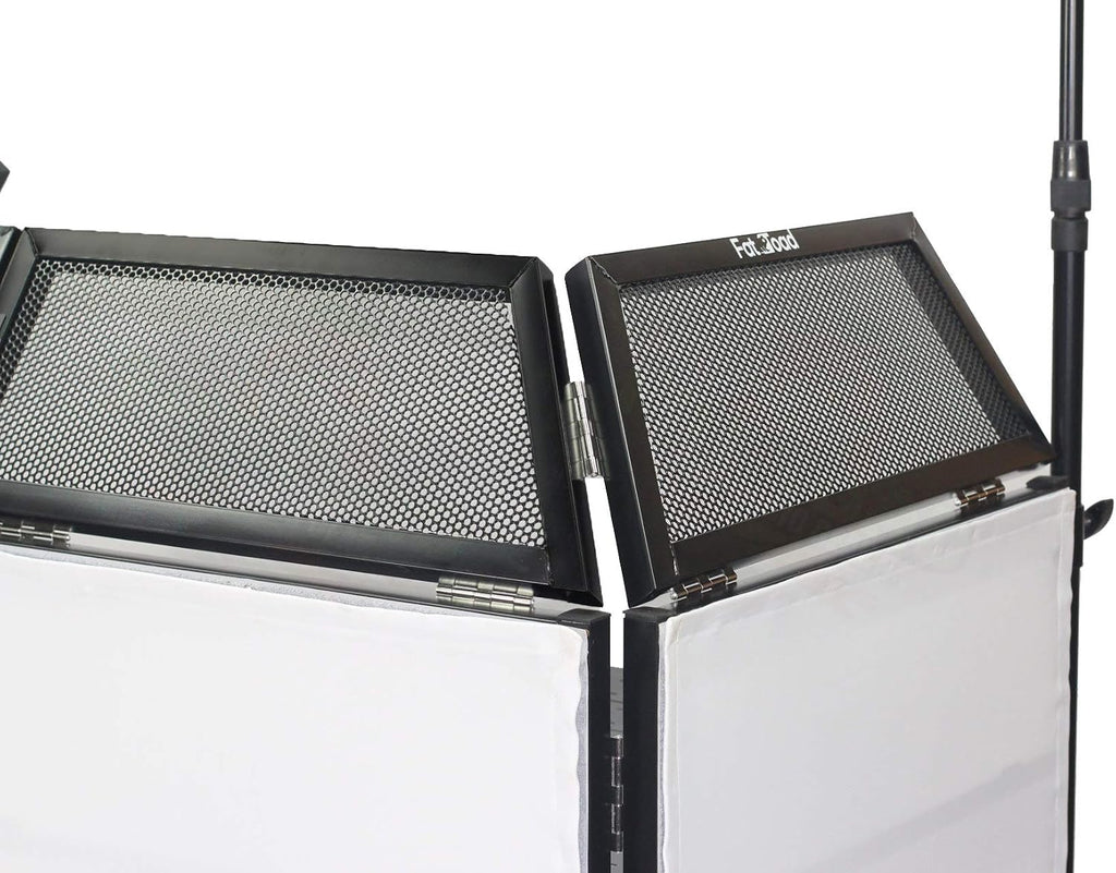FAT TOAD DJ Booth with 8FT Lighting Truss Stand Package (QuickFOLD Series) – Foldable Panel Tabletop Platform Facade Scrim Cover – Video Light Projector Display Workstation For Sound System Event