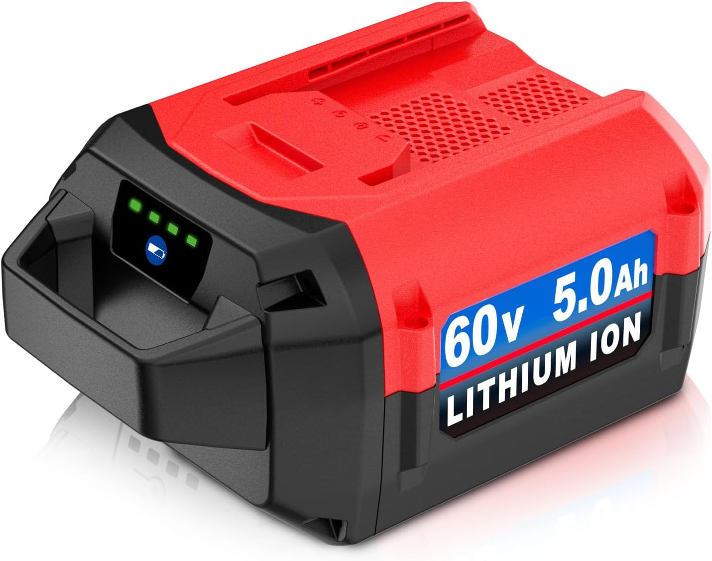 1 Pack 5.0Ah Lithium-ion Replacement for ‎Toro 60V Battery L108 L135 L216 L324 L405 88620 88625 88640 88660 88675，Compatible with Toro Flex Force Battery 60 Volt Max