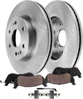 Detroit Axle - Front Brake Kit for Chevrolet GMC Silverado Sierra 1500 Yukon XL Cadillac Escalade ESV Disc Brakes Rotors Ceramic Brake Pads Replacement : 13.50' inch Rotor