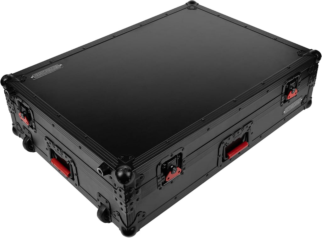 Gator Cases ONYX Series Flight Case for Denon DJ Prime 4 and Prime 4+ DJ Controller, (G-ONYX-PRIME4)